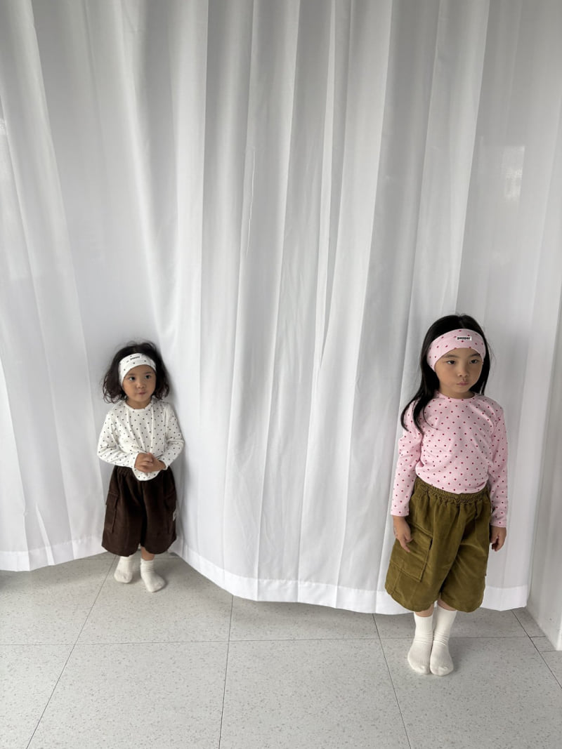 Pepper - Korean Children Fashion - #discoveringself - Soft Dot Tee - 5