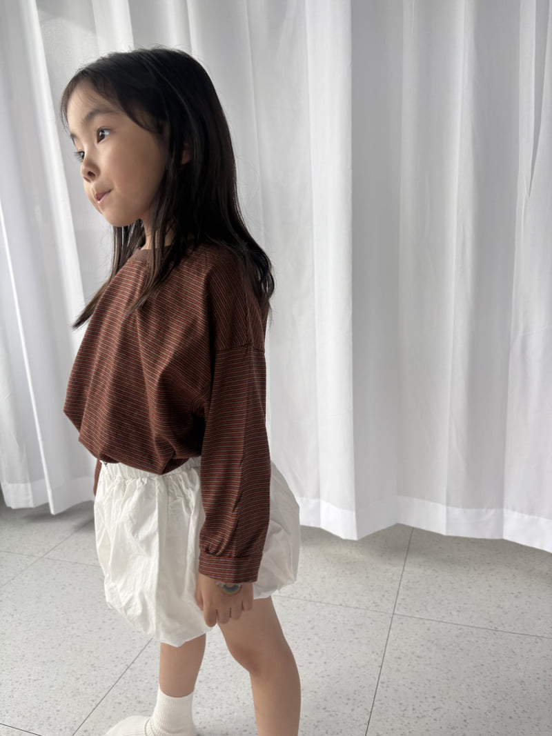 Pepper - Korean Children Fashion - #fashionkids - Jelly Striped Tee - 2