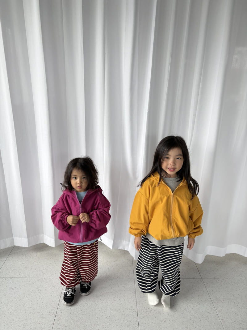 Pepper - Korean Children Fashion - #kidsshorts - Curry Windbreaker - 7