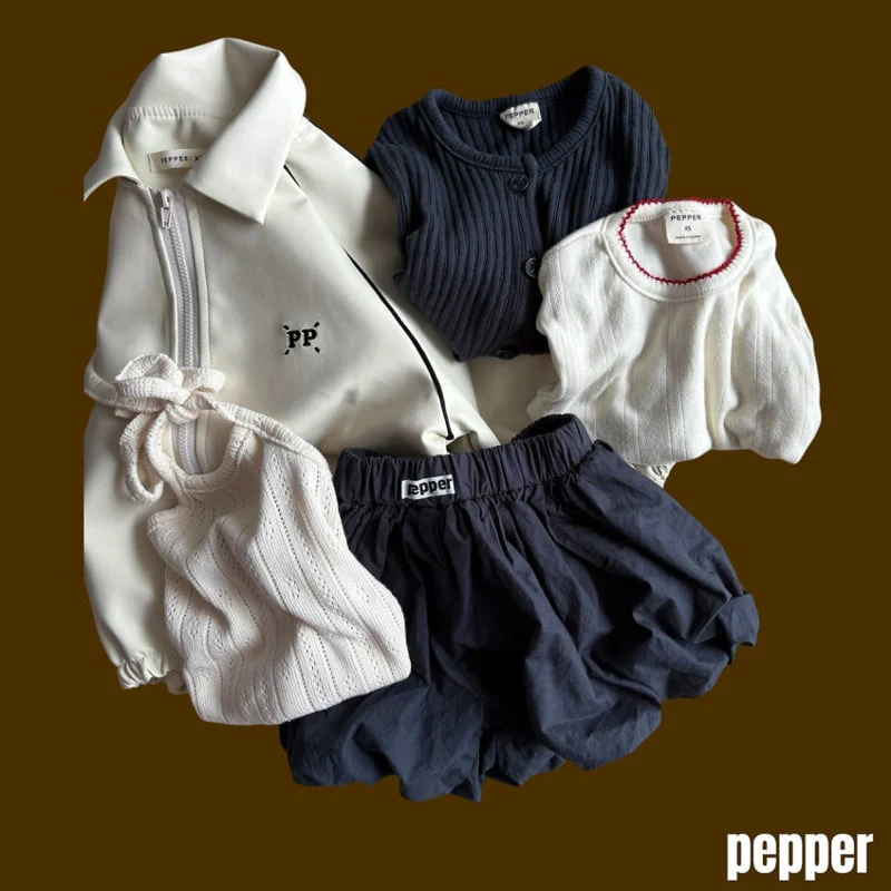 Pepper - Korean Children Fashion - #kidsshorts - PP Faux Leather Jacket - 10