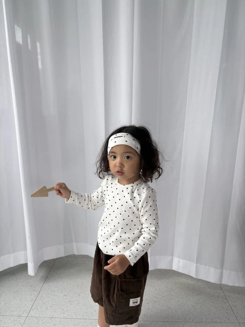 Pepper - Korean Children Fashion - #kidsshorts - Dot Hair Band - 6