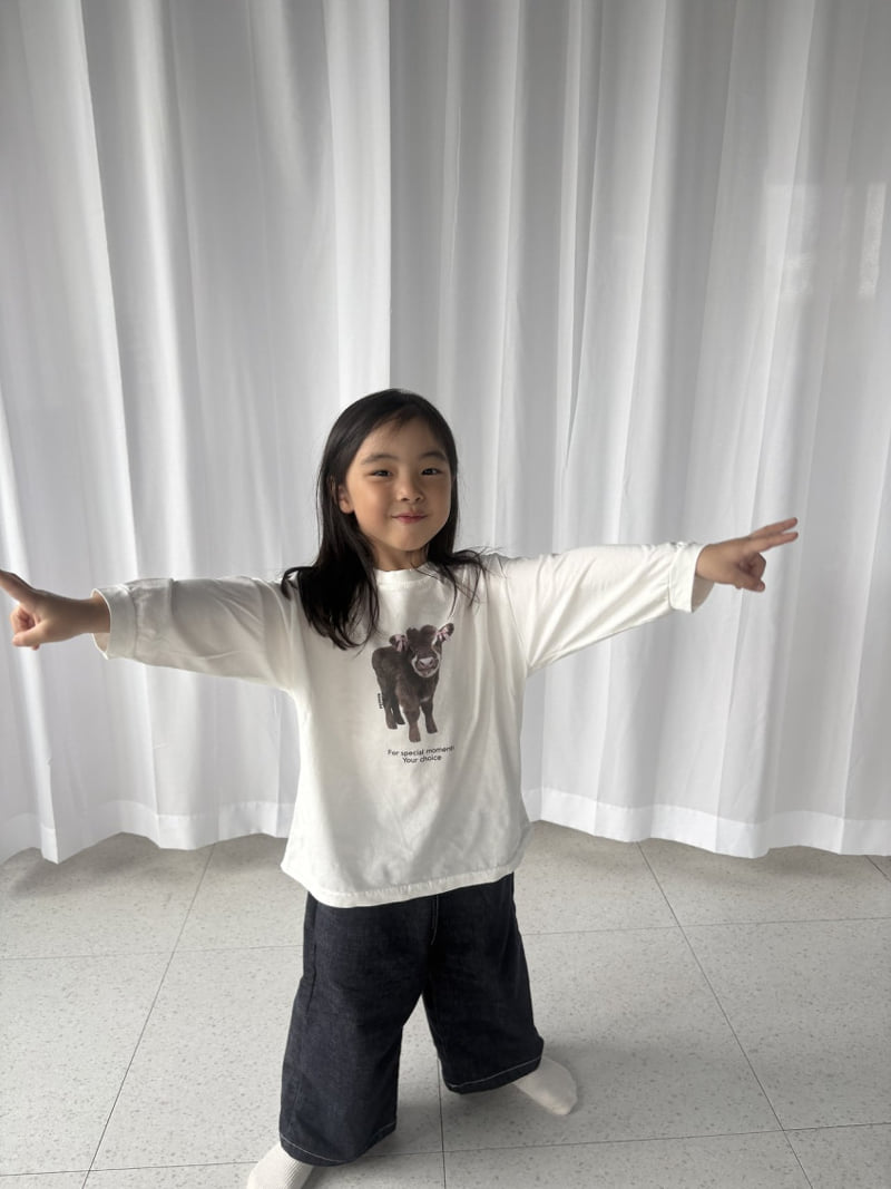 Pepper - Korean Children Fashion - #kidsstore - Calf Tee - 3