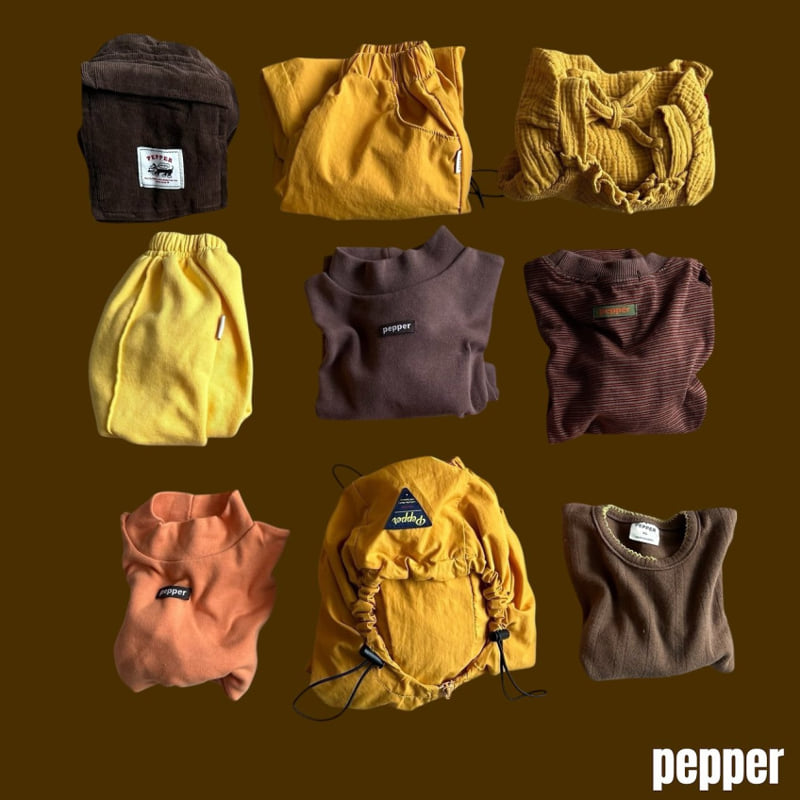 Pepper - Korean Children Fashion - #kidzfashiontrend - Tangerine Mock Neck Top - 10
