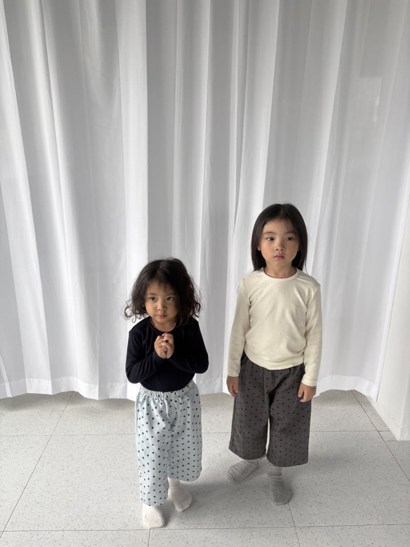 Pepper - Korean Children Fashion - #kidzfashiontrend - Dot Pants - 9