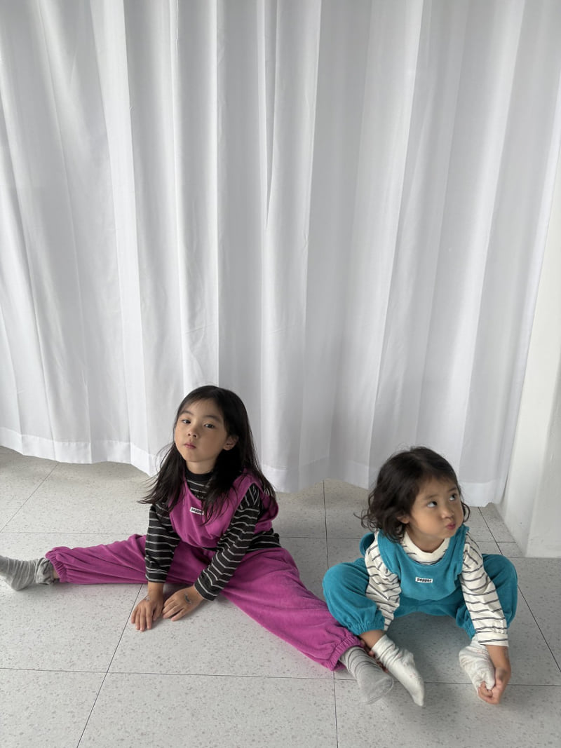 Pepper - Korean Children Fashion - #kidzfashiontrend - Terry Vest - 6