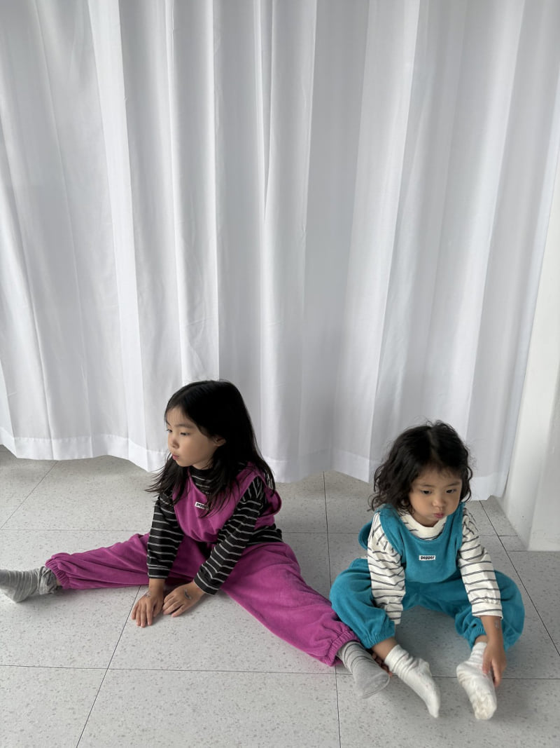 Pepper - Korean Children Fashion - #kidzfashiontrend - Terry Jogger Pants - 5