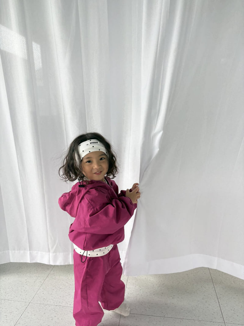 Pepper - Korean Children Fashion - #kidzfashiontrend - Curry Windbreaker - 9