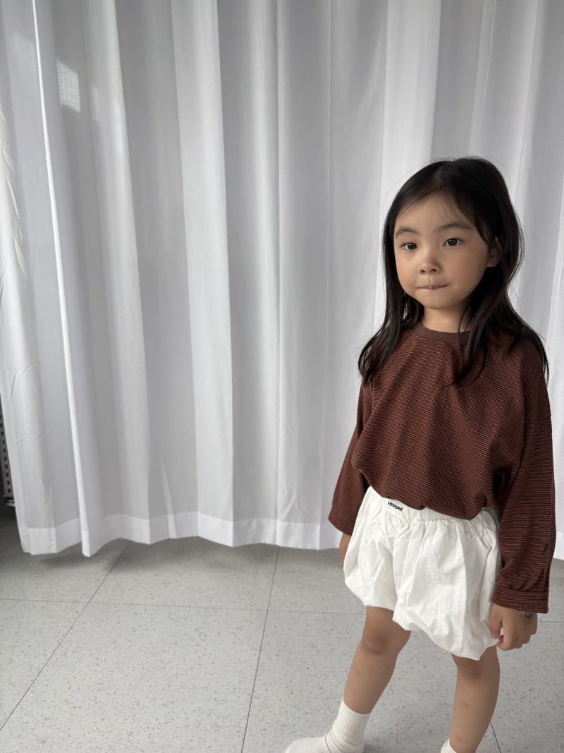 Pepper - Korean Children Fashion - #kidzfashiontrend - Jelly Striped Tee - 5