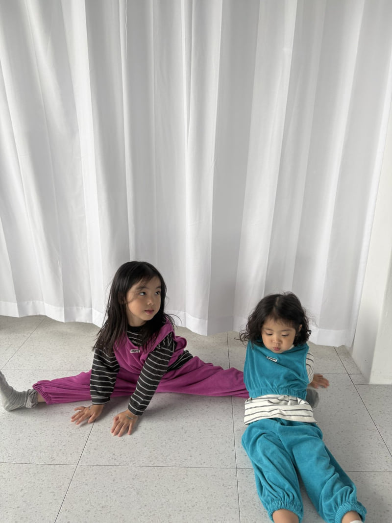 Pepper - Korean Children Fashion - #littlefashionista - Terry Vest - 8