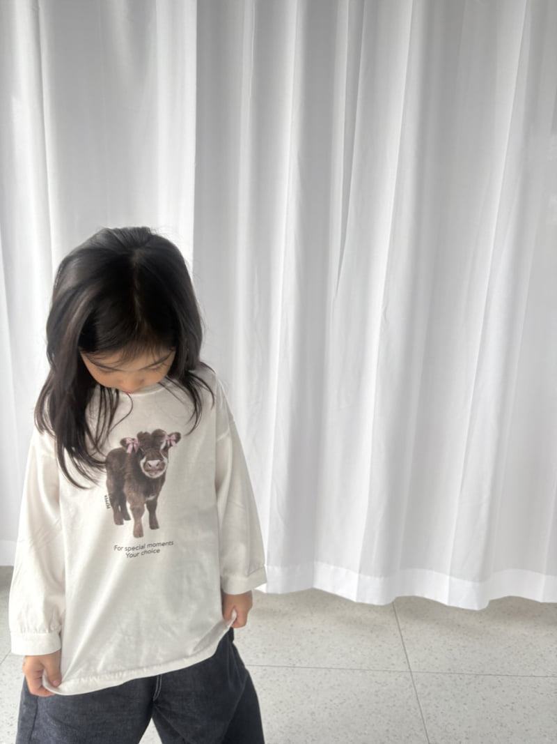Pepper - Korean Children Fashion - #littlefashionista - Calf Tee - 6