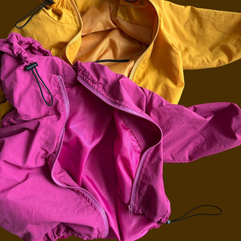 Pepper - Korean Children Fashion - #littlefashionista - Curry Windbreaker - 11