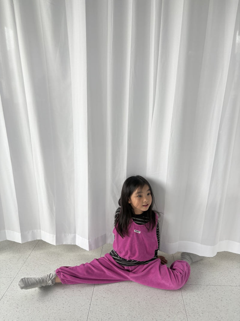 Pepper - Korean Children Fashion - #magicofchildhood - Terry Vest - 9