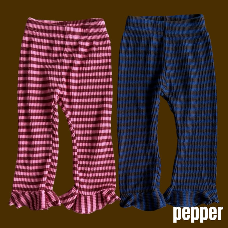 Pepper - Korean Children Fashion - #magicofchildhood - Pippi Frill Pants