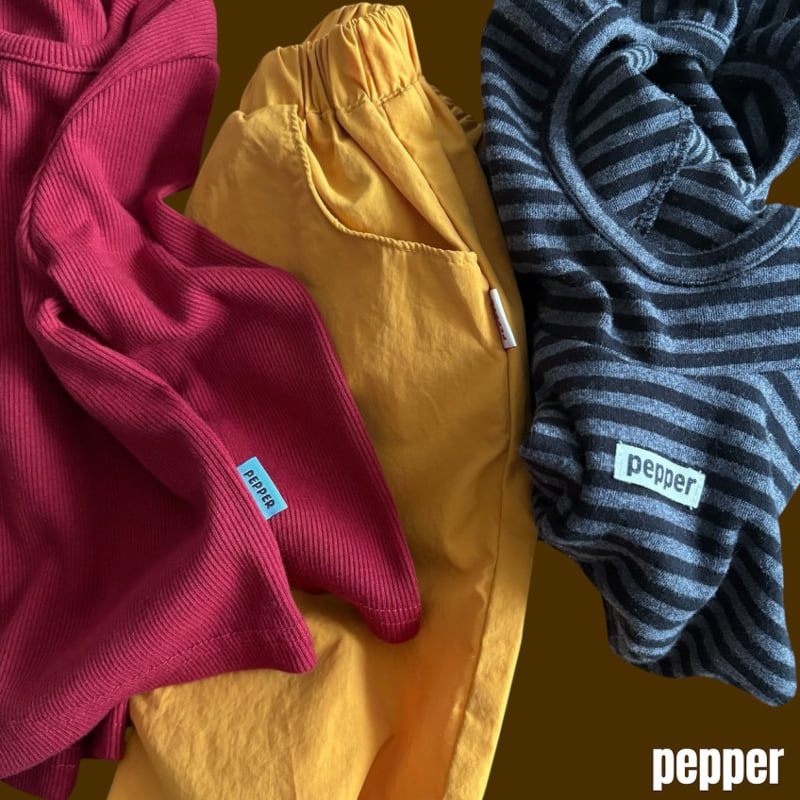 Pepper - Korean Children Fashion - #magicofchildhood - Curry String Pants - 11