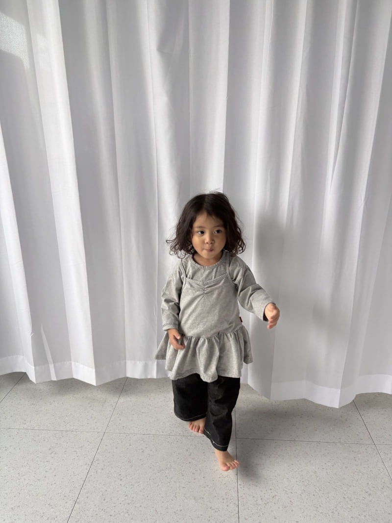 Pepper - Korean Children Fashion - #magicofchildhood - Layered Sleeveless Top - 9