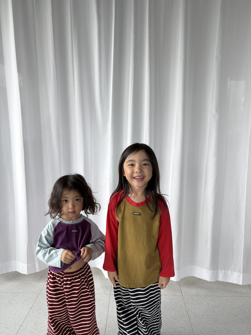 Pepper - Korean Children Fashion - #magicofchildhood - Salty Raglan Tee - 6