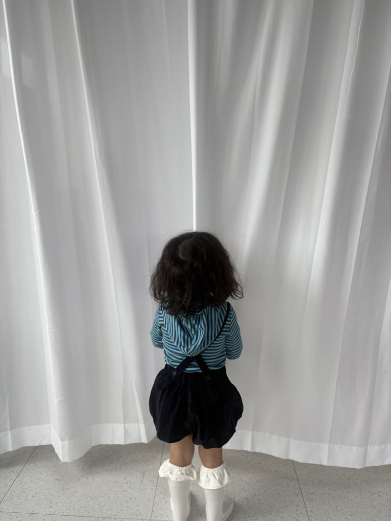 Pepper - Korean Children Fashion - #magicofchildhood - Corduroy Short Overalls - 5