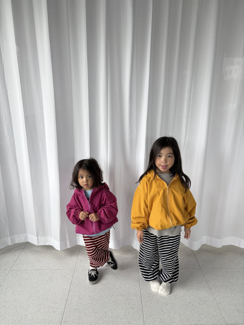 Pepper - Korean Children Fashion - #littlefashionista - Chacha Striped Jogger Pants - 4