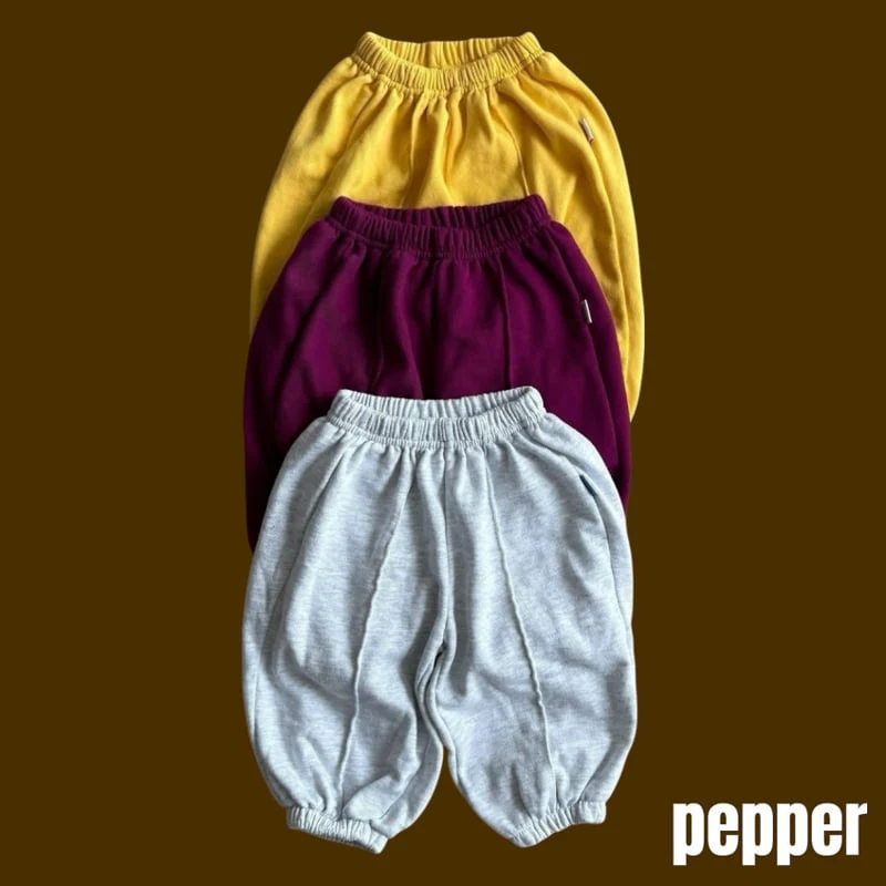 Pepper - Korean Children Fashion - #magicofchildhood - Daycare Jogger Pants (Autumn)