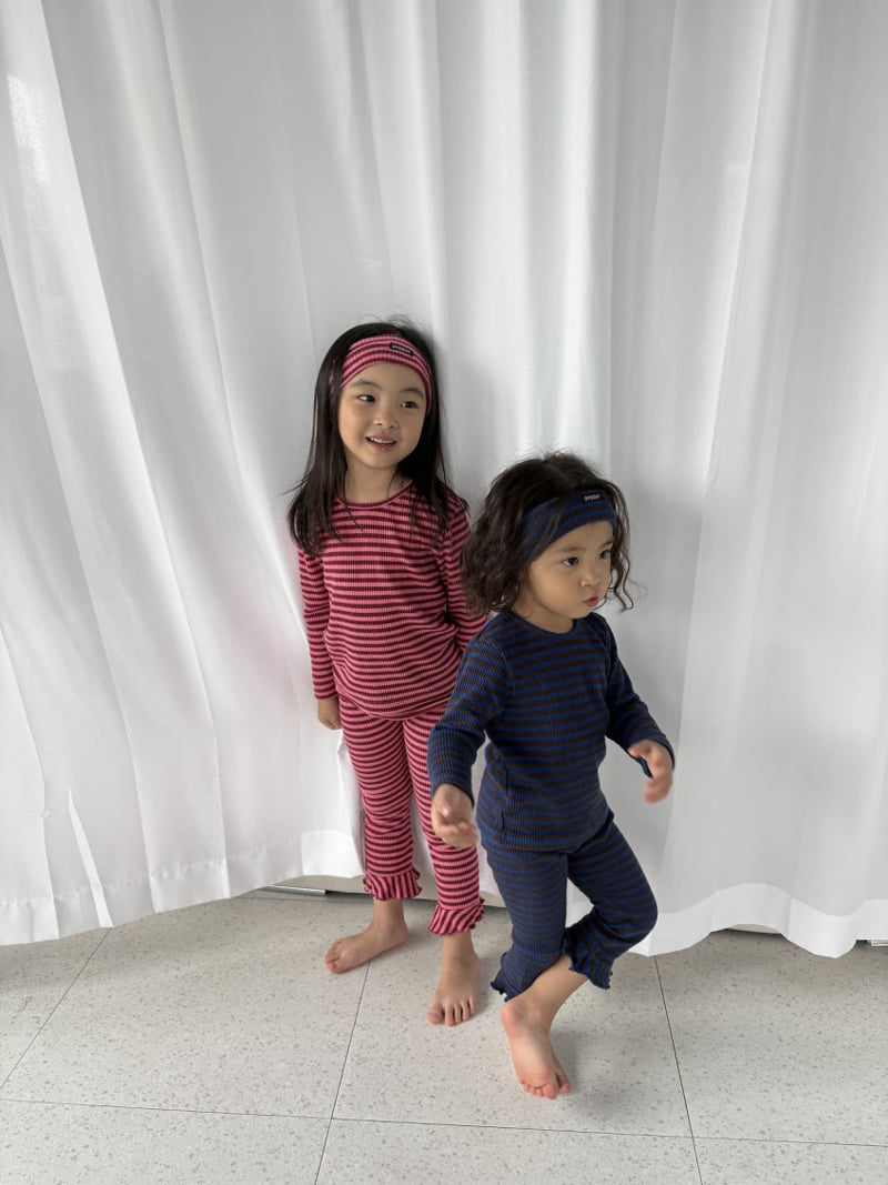 Pepper - Korean Children Fashion - #minifashionista - Pippi Striped Tee - 3