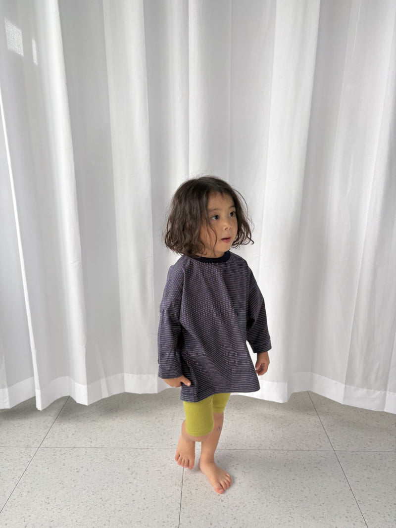 Pepper - Korean Children Fashion - #minifashionista - Jelly Striped Tee - 9