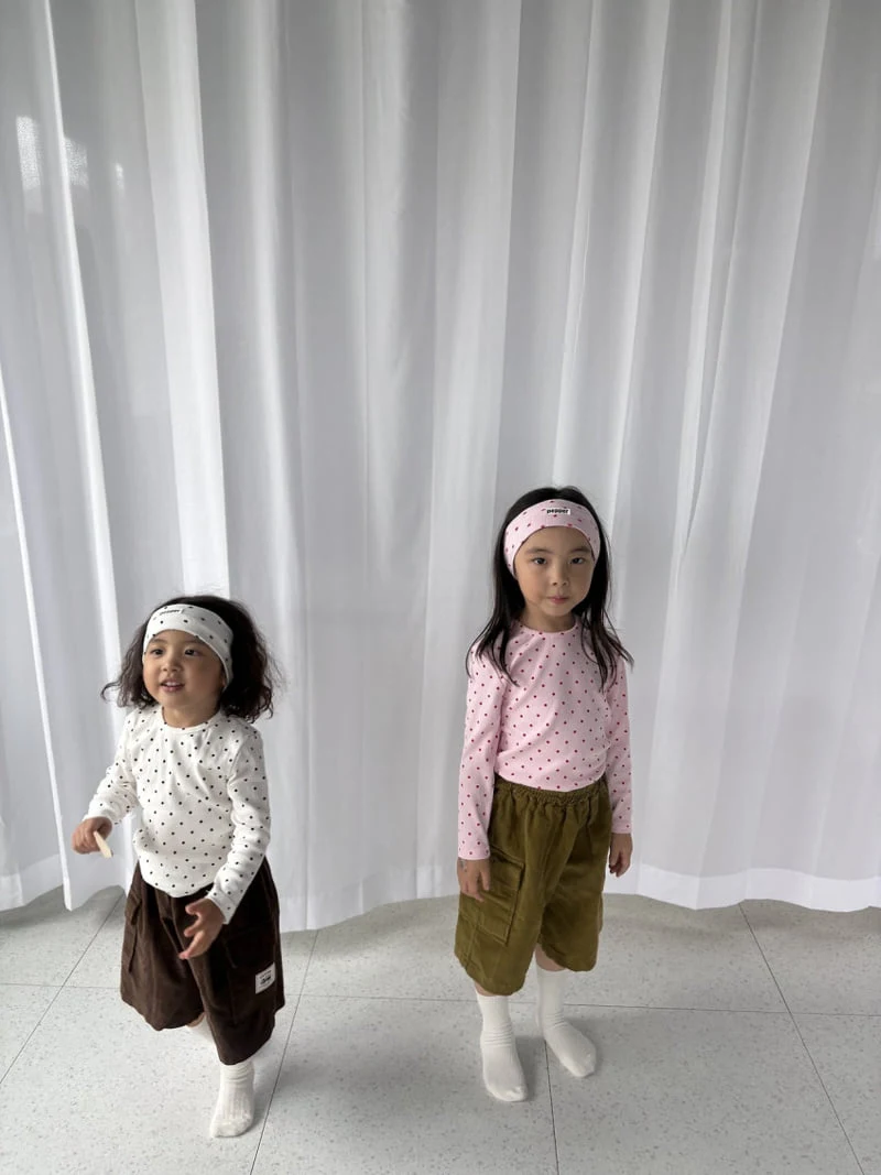 Pepper - Korean Children Fashion - #magicofchildhood - Cocoa Ball Corduroy Bermuda Shorts - 4