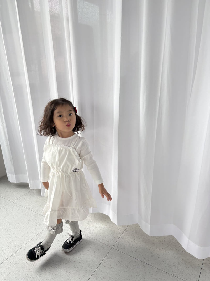 Pepper - Korean Children Fashion - #prettylittlegirls - Momo Layered One-piece - 6