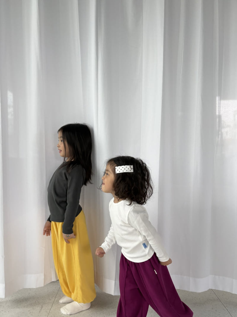Pepper - Korean Children Fashion - #prettylittlegirls - Ribbed Tee - 5