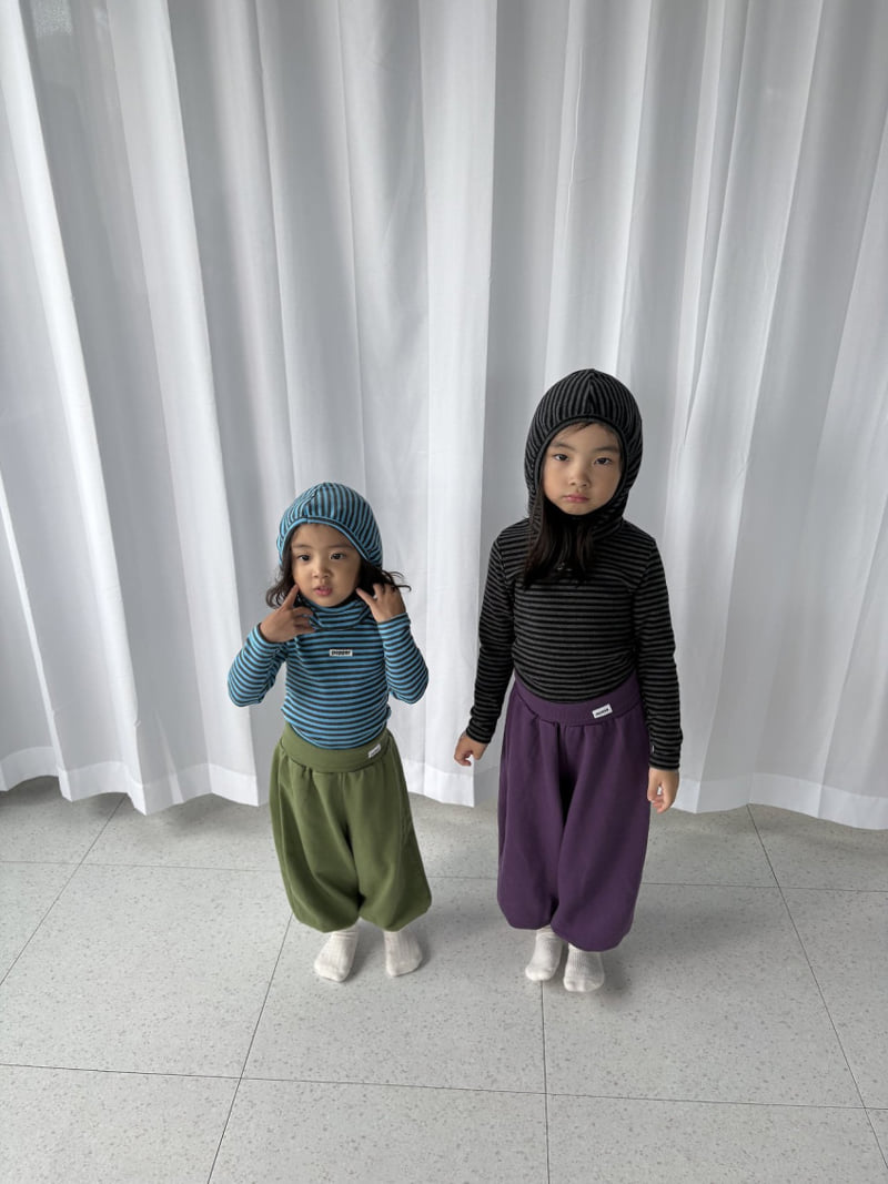 Pepper - Korean Children Fashion - #prettylittlegirls - Piglet Stripe Hoodie - 3