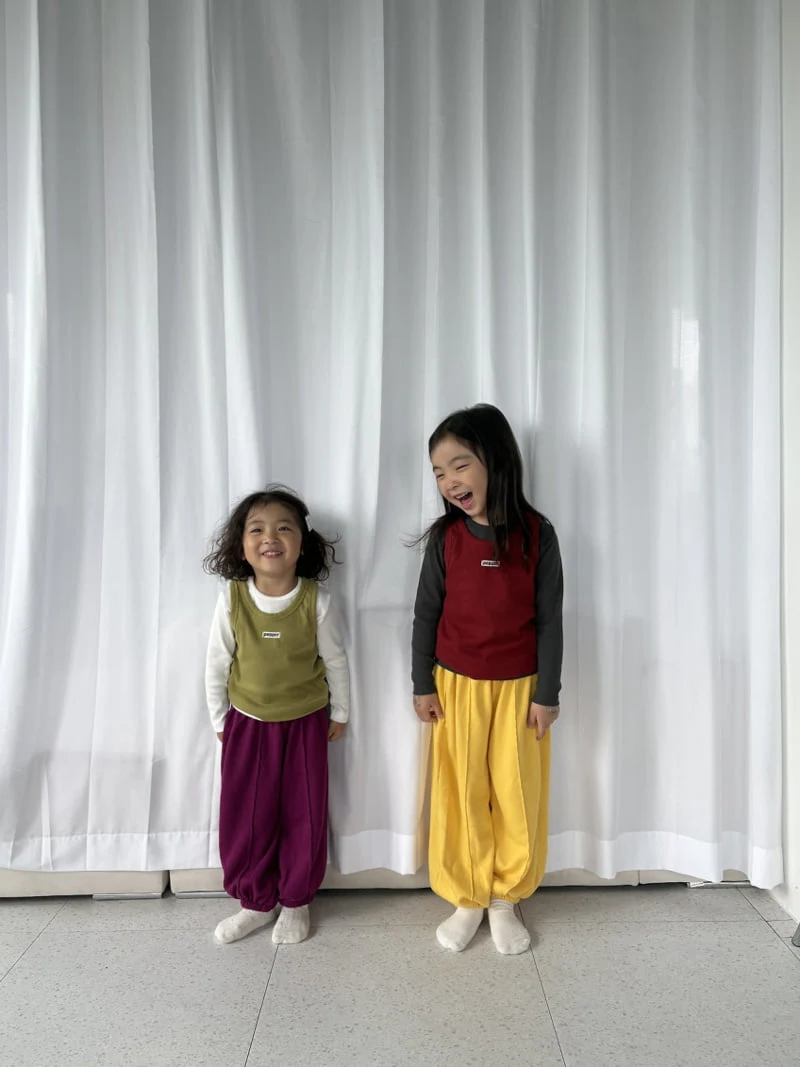 Pepper - Korean Children Fashion - #prettylittlegirls - Daycare Jogger Pants (Autumn) - 3