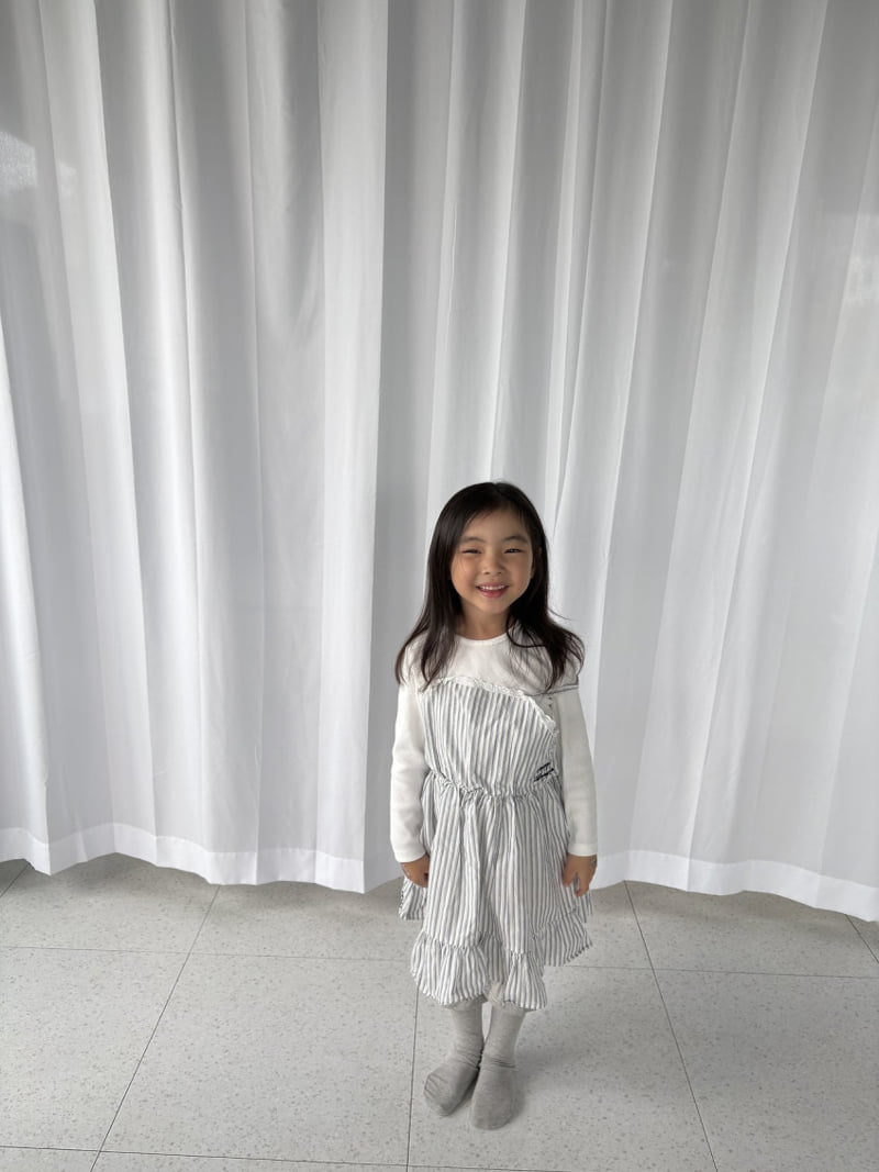 Pepper - Korean Children Fashion - #stylishchildhood - Ribbed Tee - 8