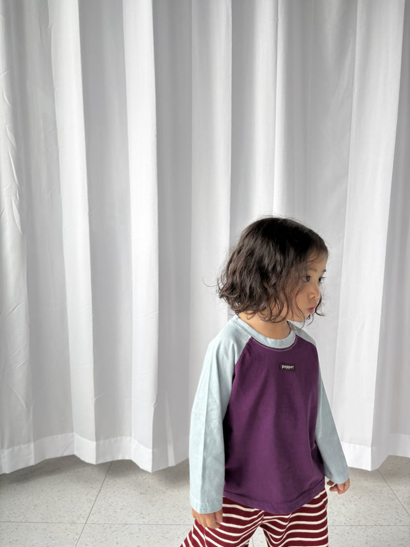 Pepper - Korean Children Fashion - #todddlerfashion - Salty Raglan Tee - 9