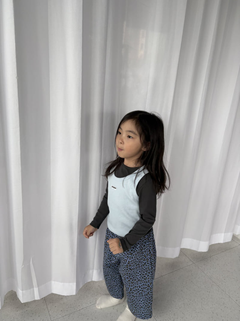 Pepper - Korean Children Fashion - #todddlerfashion - Ribbed Tee - 6