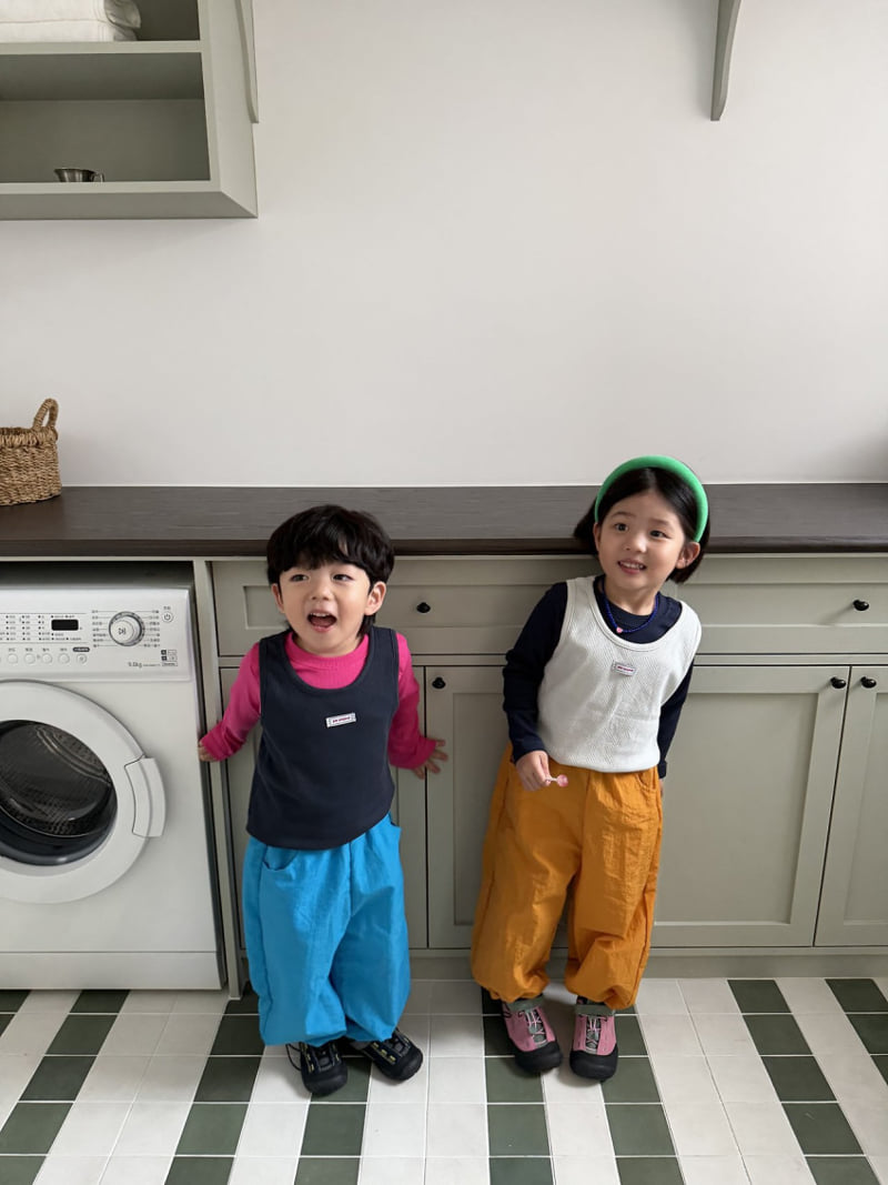 Pie - Korean Baby Fashion - #babyboutique - Balloon String Pants - 3