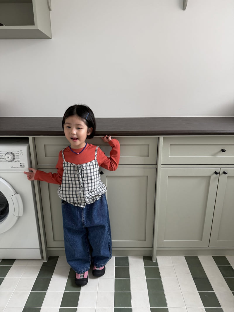 Pie - Korean Baby Fashion - #babyboutique - Corduroy Denim Pants - 3