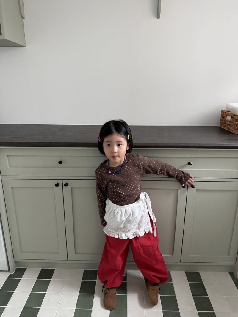 Pie - Korean Baby Fashion - #babyboutique - Balloon String Pants - 4