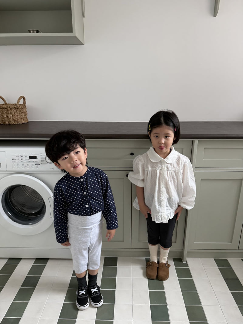 Pie - Korean Baby Fashion - #babyclothing - Heart Cardigan - 7