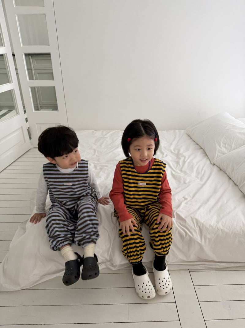 Pie - Korean Baby Fashion - #babyfashion - Honeybee Terry Jogger Pants - 4