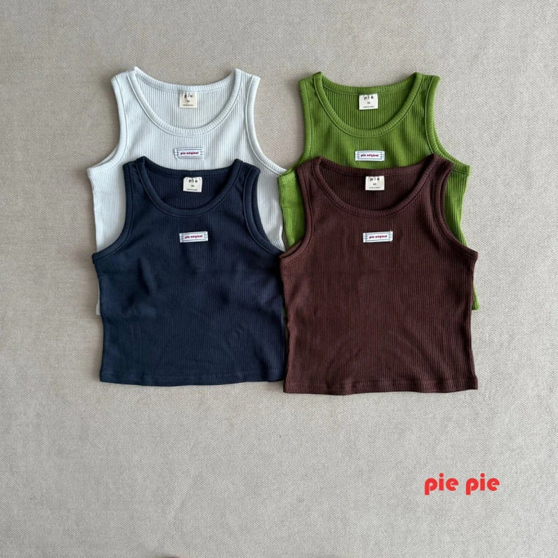 Pie - Korean Baby Fashion - #babygirlfashion - Cereal Layered Sleeveless Top