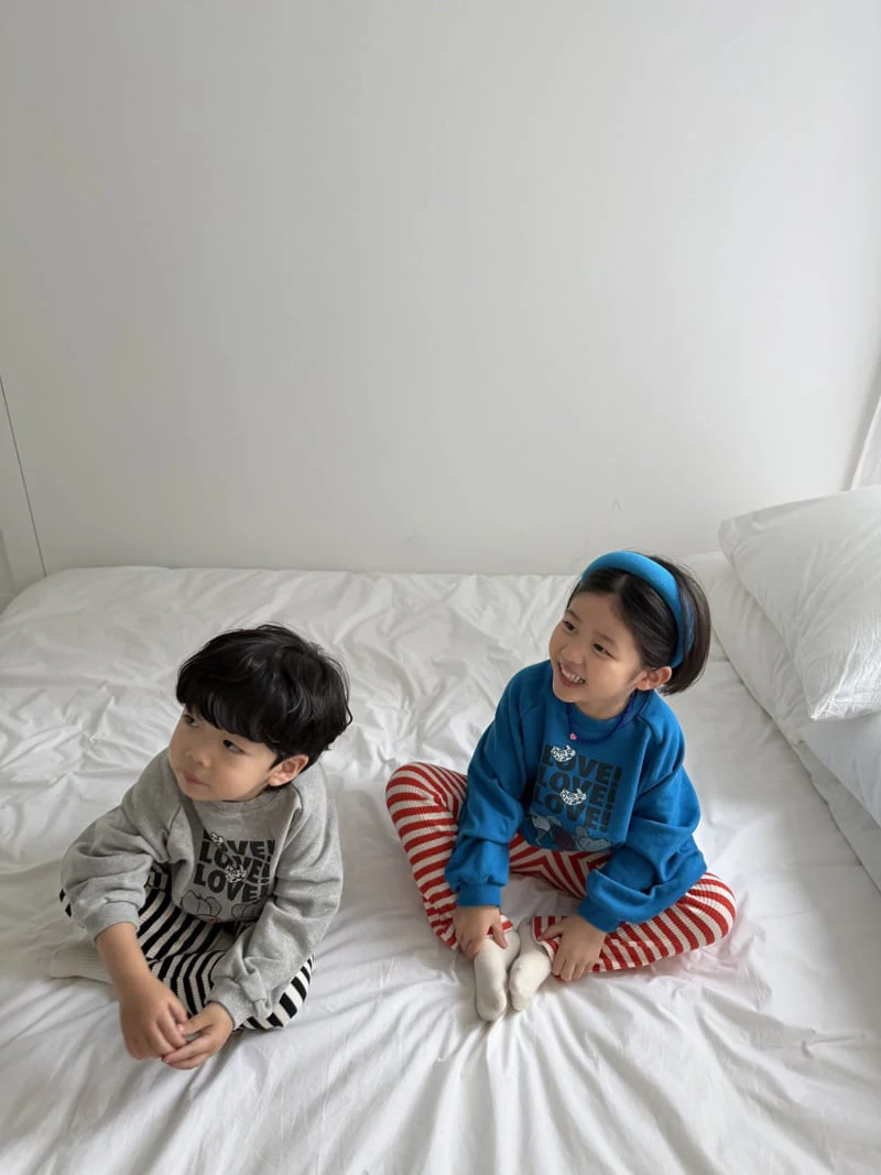 Pie - Korean Baby Fashion - #babylifestyle - Cheese Mouse Sweatshirt - 5
