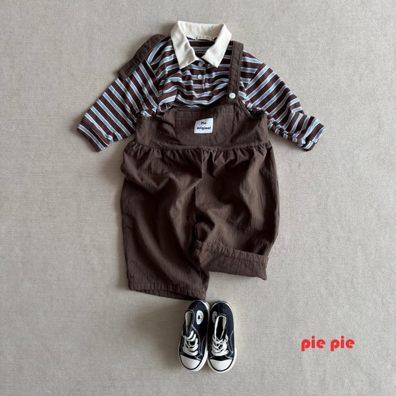 Pie - Korean Baby Fashion - #babylifestyle - Little Rascal Overalls - 10