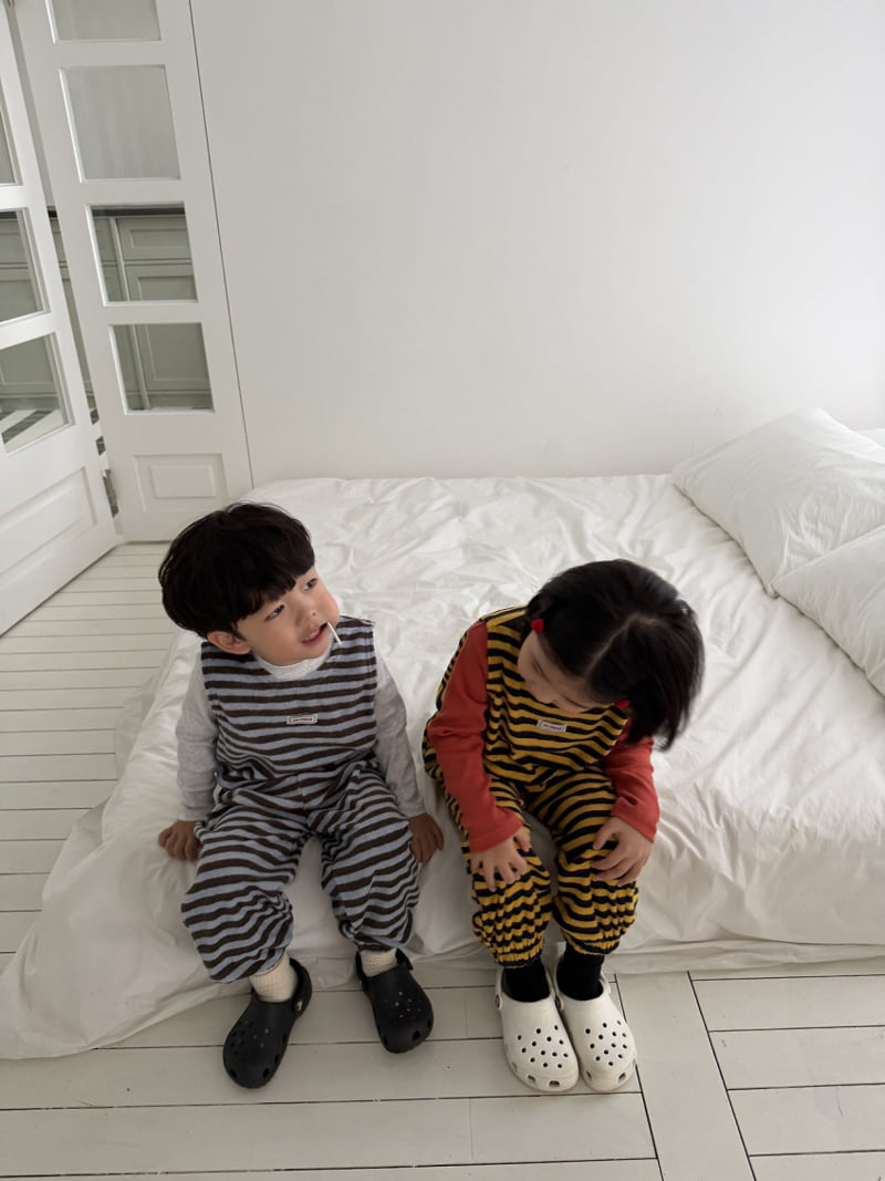 Pie - Korean Baby Fashion - #babyoninstagram - Honeybee Terry Jogger Pants - 7