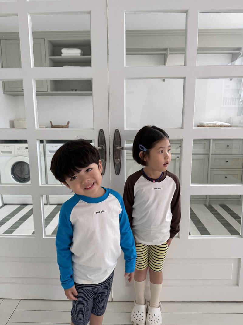 Pie - Korean Baby Fashion - #babyoninstagram - Sports Day Raglan Tee - 2