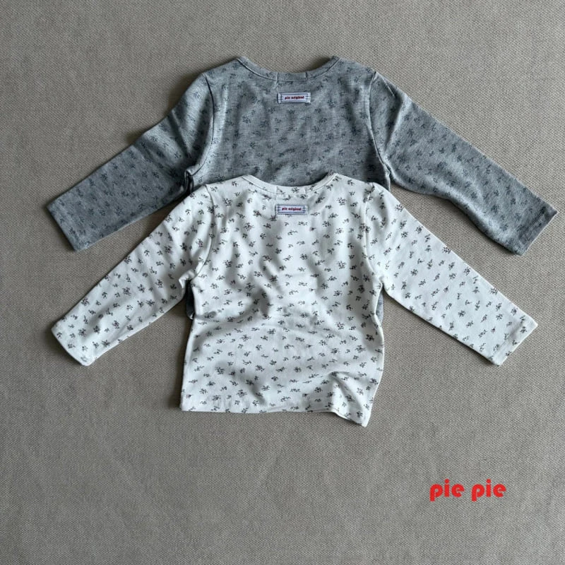 Pie - Korean Baby Fashion - #babyoninstagram - Floral Stretch Tee