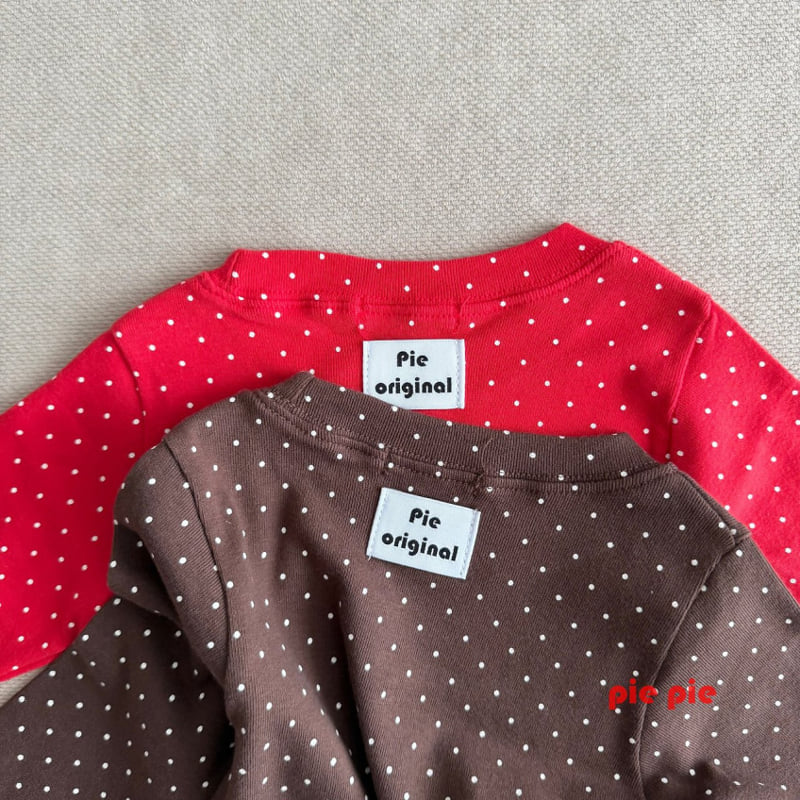 Pie - Korean Baby Fashion - #babyootd - Choco Pick Dot Tee - 10
