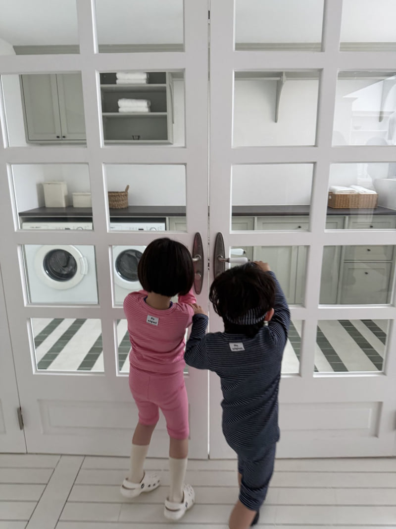 Pie - Korean Baby Fashion - #babyootd - Strawberry Milk Leggings - 5