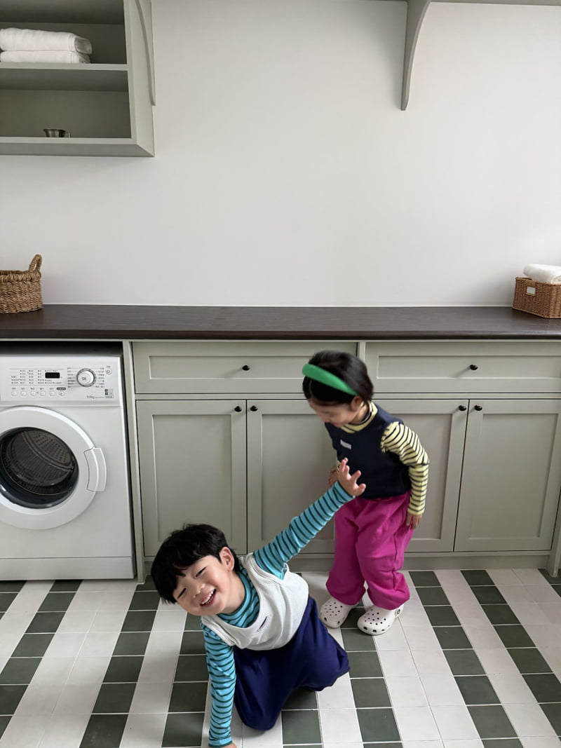 Pie - Korean Baby Fashion - #babyootd - Fruits Jogger Pants - 4