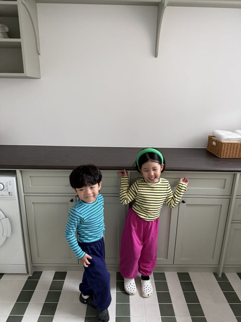 Pie - Korean Baby Fashion - #babyoutfit - Lemon Soda Tee - 2