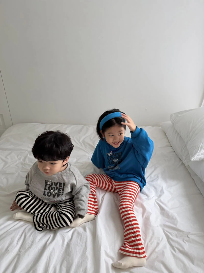 Pie - Korean Baby Fashion - #babyoutfit - Cheese Mouse Sweatshirt - 8