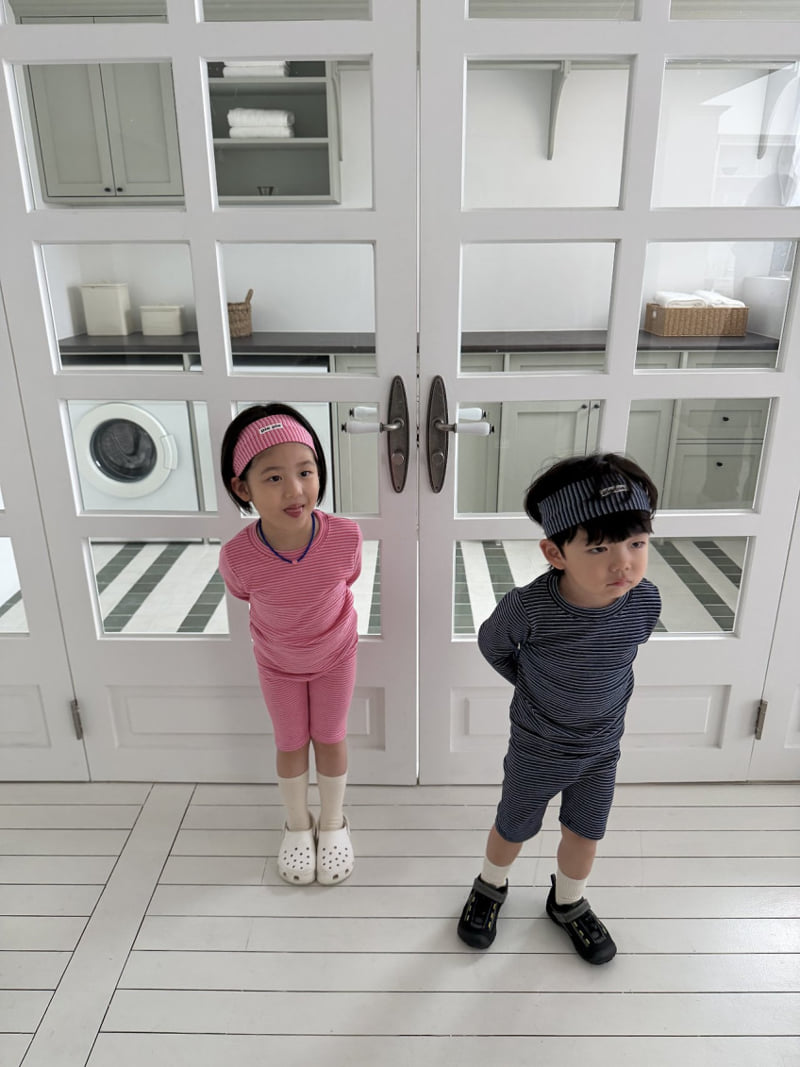 Pie - Korean Baby Fashion - #babyoutfit - Strawberry Milk Leggings - 7